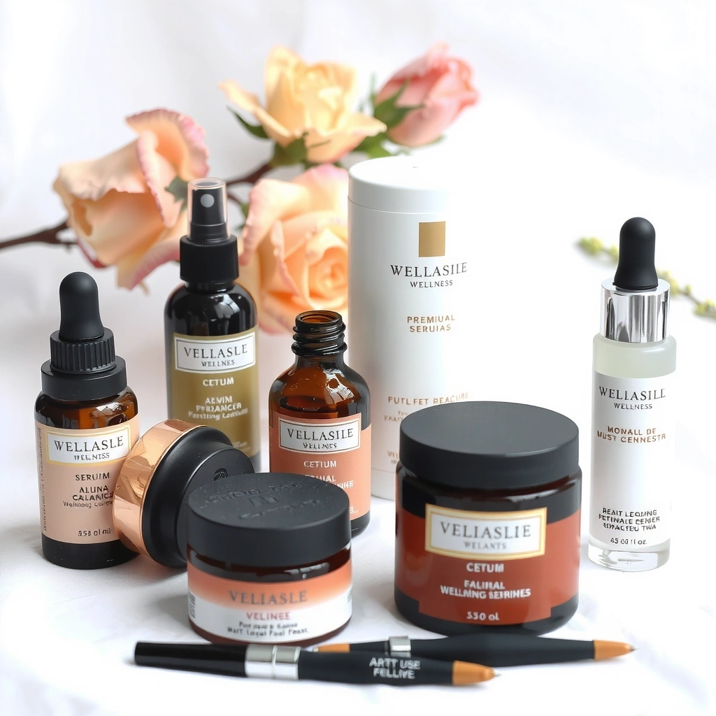 Women's wellness and skincare collection
